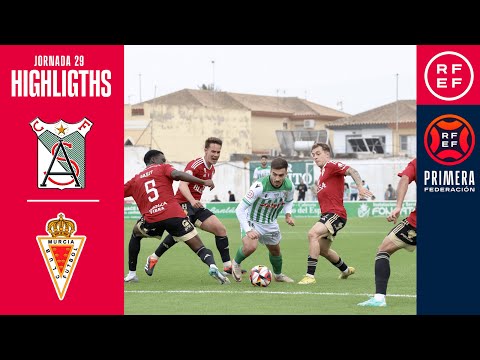 Resumen de At. Sanluqueño vs Real Murcia Jornada 29