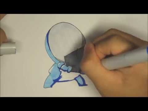 How to draw marine (Carbot style)