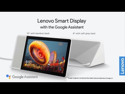 Lenovo's Smart Display: The First Google Appliance, Specs Features, Price, Trailer