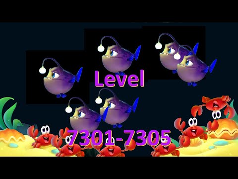Fishdomフィッシュダム7301 7302 7303 7304 7305 Clear Videoクリア動画　capture攻略 Brain Teaser頭の体操 No charge無課金