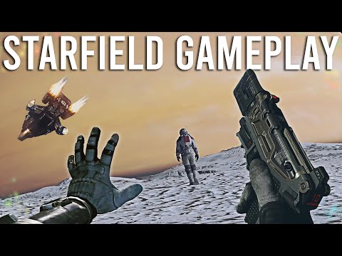 Starfield gameplay looks Incredible...