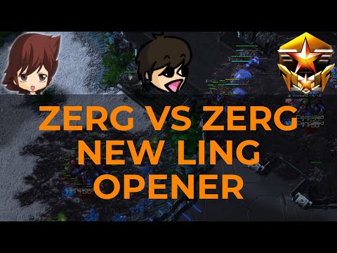 My New Ling Opener - Grandmaster ZvZ - Starcraft 2