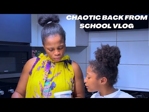 CHAOTIC BACK FROM SCHOOL VLOG