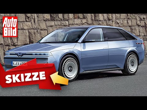 Nissan Bluebird (2022) | Nissan Bluebird als modernes E-Auto | Skizze