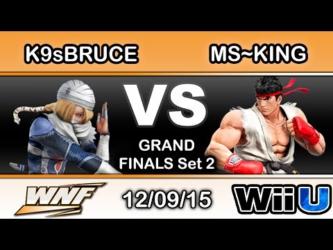 WNF S4E8 – DP | K9sBruce (Sheik) Vs. MS~King (Pikachu) Grand Finals Set 2 - Smash Wii U