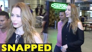 Salman Khan's Rumoured Girlfriend lulia Vantur Snapped At Mumbai Airport