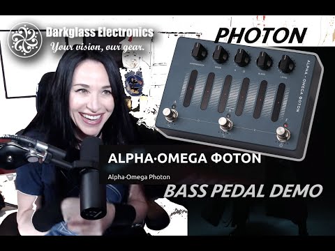 Darkglass Alpha Omega PHOTON  ΦOTON Bass Pedal Demo (not sponsored)