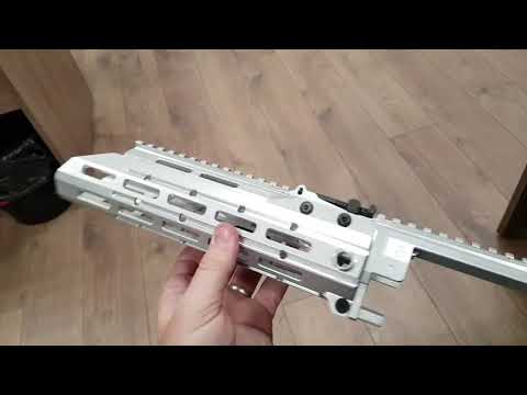 SAG AK mk2 chassis with milled Bushmaster ACR foreend