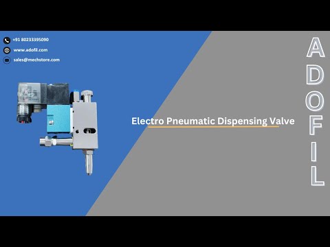 Electro Pneumatic Dispensing Valve