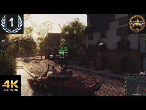 VZ 55 - Urban Warfare 8K Damage - World Of Tanks Console