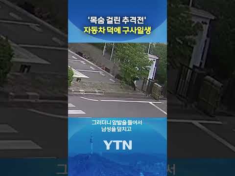 추격전 끝에 '구사일생' #shorts / YTN