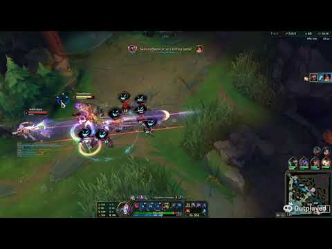 Super Attack Speed Shaco - Jungle Carry Highlights in Gold