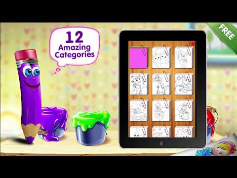 Paint Sparkles Draw Video