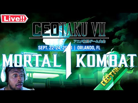 MORTAL KOMBAT 1 Offline Major Tournament CEOtaku Top 8 Watch Party | Ufilmee Live