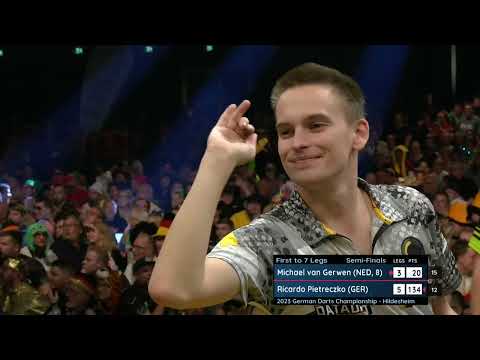Van Gerwen v Pietreczko | Semi-Final | 2023 German Darts Championship