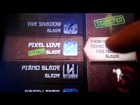 comment gagner la lame ombre dans fruit ninja