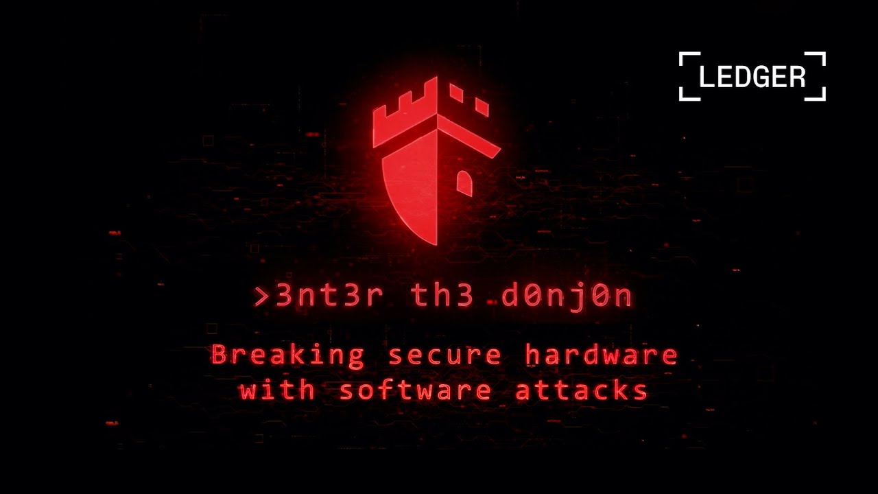 Breaking secure hardware with software attacks | Enter the Donjon