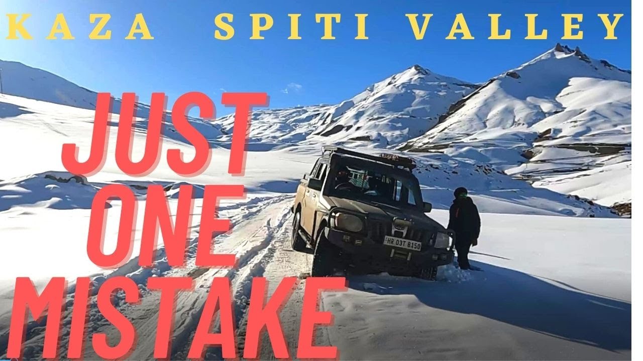 Mahindra Scorpio Getaway || Unbelievable Snow Rescue || off riding goes wrong | Kaza | Spiti Valley