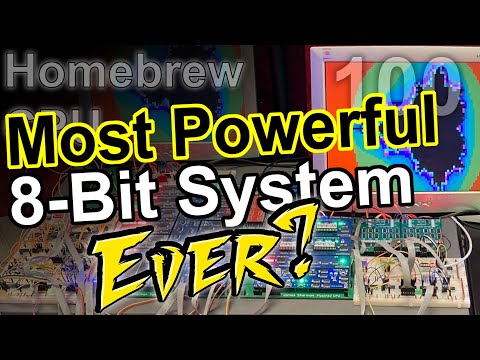 Is this the most powerful 8-bit system ever? - Making an 8 Bit pipelined CPU - Part 100