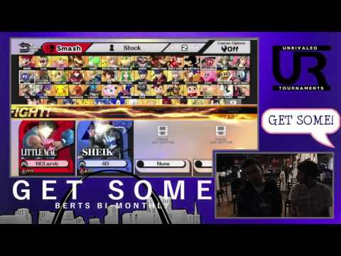 Get Some  Losers Semis - Lazyboredom (Little Mac) vs GHQ | Sheen (Sheik, Little Mac)