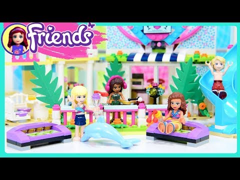 Lego Friends Heartlake City Resort Part 2 Build Beach Hotel Kids Toys