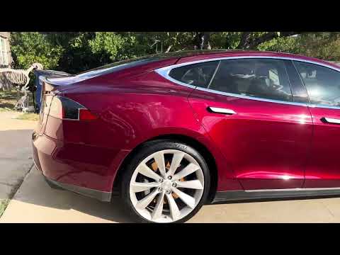 2012 Model S Signature Performance Walkaround 4k 120 fps