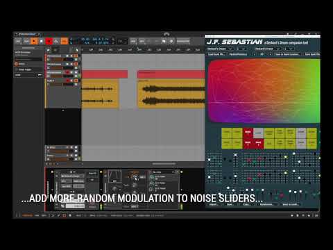Deckard's Dream + J.F. Sebastian + Bitwig Studio modulators