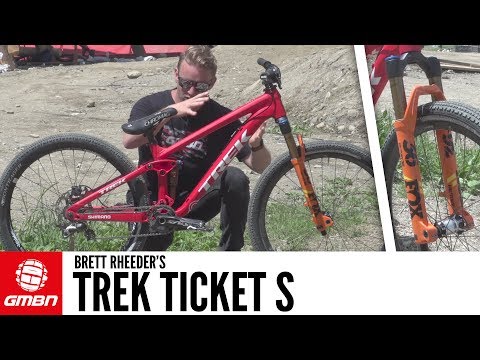 Brett Rheeder's Trek Ticket S Slopestyle Bike | GMBN Pro Bikes