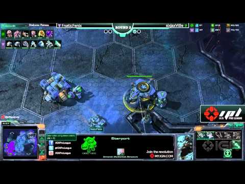 StarCraft 2 IGN Tournament: sixjaxViBE vs. FnaticFenix - Loser Round 2, Game 2