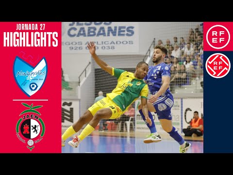 Resumen #PrimeraDivisiónFS Quesos El Hidalgo Manzanares 3-3  Jaén Paraíso Interior| Jornada 27