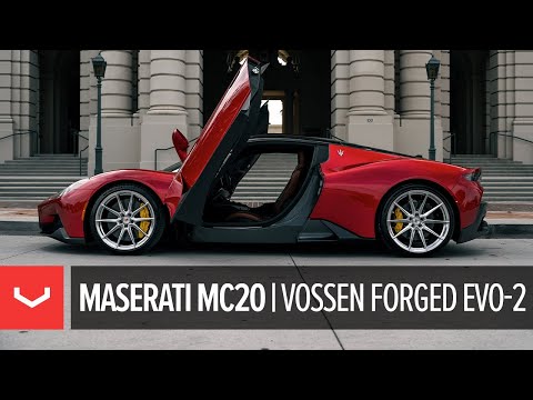 Maserati MC20 | Diamond Auto Salon | Vossen Forged EVO-2 Wheels