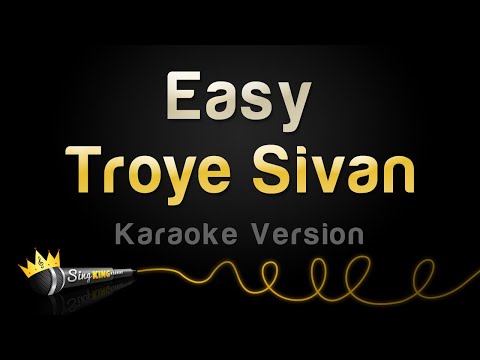 Troye Sivan - Easy (Karaoke Version)