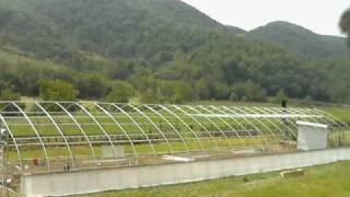 preview picture of video 'VT CSC HoopHouse Timelapse Construction'