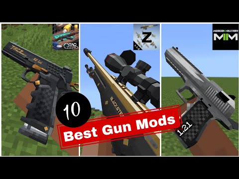 Top 10 Best Gun Mods For Minecraft Bedrock Edition