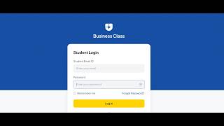 Business class course registration tutorial