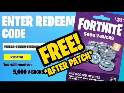 Redeem Fortnite V Bucks Code 03 22 Redeem Fortnite V Bucks Code 03 22