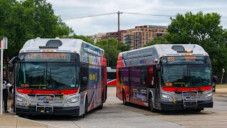 WMATA Metrobus Compilation at Anacostia station #2
