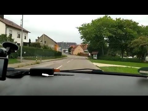Driving in Germany / Oberboihingen to Kirchheim unter teck / my car drive vlog / Hassan hashtag