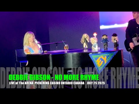Debbie Gibson - No More Rhyme (LIVE in TORONTO 2025)