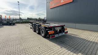 Van Hool 20FT/30FT ADR CHASSIS / empty weight: 3.500kg / discbrakes / 2x  semirremolque de contenedores | Imagen 4 - Autoline