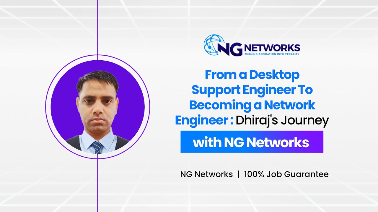 Desktop Support Engineer To Becoming a Network Engineer #jobplacement #networkengineer