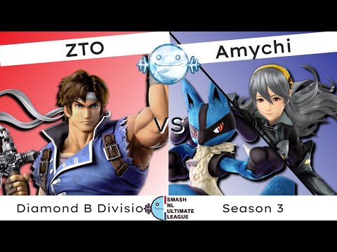 SNUL S3W1 - ZTO (Richter) Vs. Amychi (Lucario, Corrin) [DiamondB]
