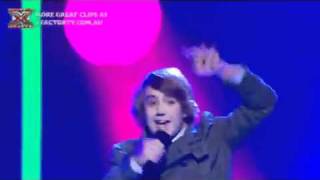 The X Factor Australia - Live Show 5 - Andrew Lawson: Crocodile Rock