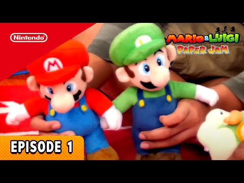Mario & Luigi: Paper Jam – Kids at Play Episode 1 | @playnintendo