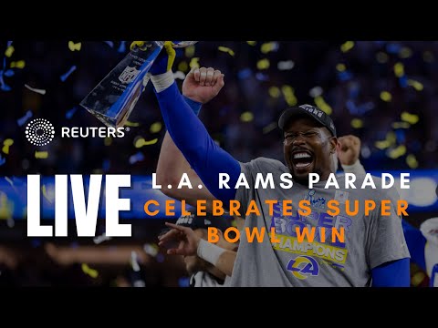 LIVE: Los Angeles Rams parade celebrates Super Bowl win