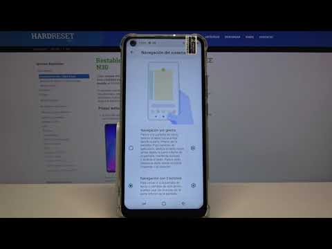 Cómo configurar la barra de navegación en Doogee N30 - cambiar la barra de navegación