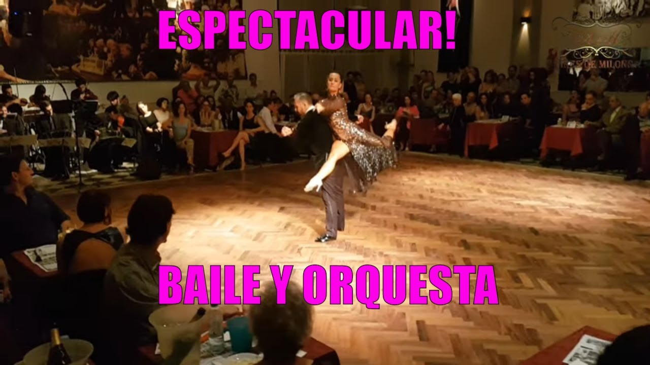 Espectacular. Julia Urruty, Claudio González, milonga Parakultural, tango Salón Canning