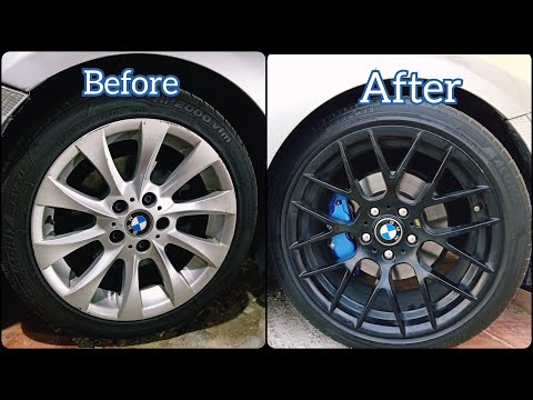 BMW Z4 E85 wheels and caliper cover