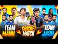 Team Jash Vs Team Mann Cricket 🏏 Match With Cricketers 😳 | Tsg World Cup🏆 - Mann Vlogs
