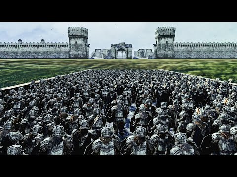 Dwarves STORM FORTRESS! 12,000 Erebor VS 8,000 Ered Luin | Lord Of The Rings Cinematic Battle
